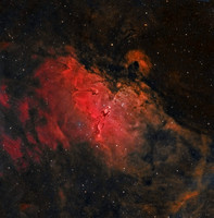 M16  NGC 6611 SH 2-49 The Eagle Nebula