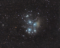 M45 Pleiades, or Seven Sisters