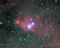 NGC 2264 Sh 2-273 Christmas Tree Cluster Cone Nebula