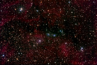 NGC 6914, NGC 6914A (vdB 131), NGC 6914B (vdB 132)