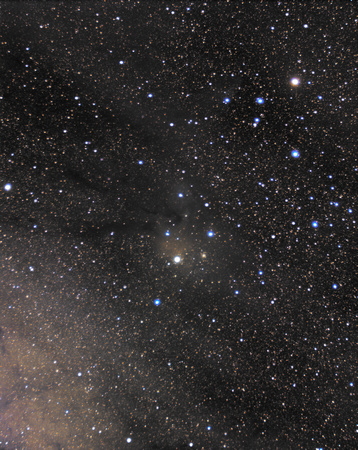 Rho Ophiuchi Nebula area