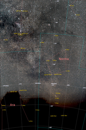 Norma annotate stars