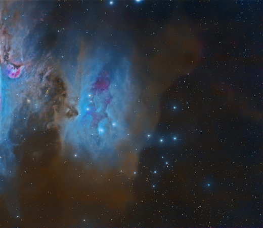 NGC 1977 The Running Man Nebula