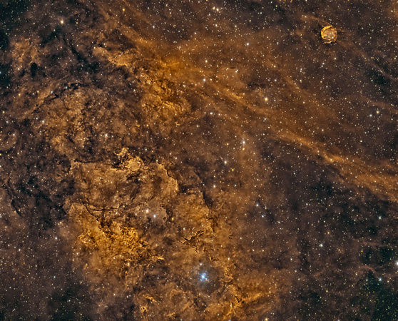 Sh 2-115 with Abell 71