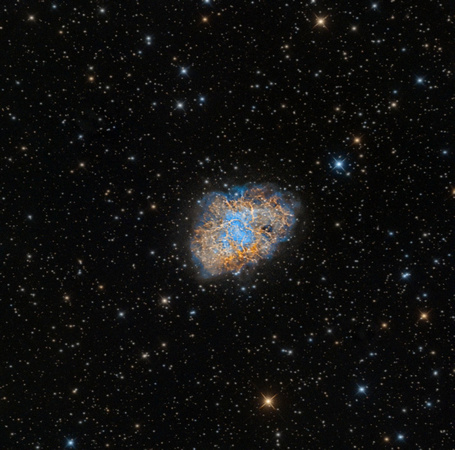 M1 NGC 1952 Sh 2-244 The Crab Nebula ver5