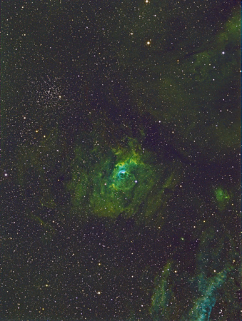 Sh 2-162 Bubble Nebula, NGC 7635, LBN 548 Caldwell 11
