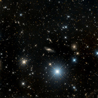 Hickson 10 NGC 536, NGC 542, NGC 531, NGC 529