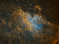 M16 NGC 6611 SH 2-49 The Eagle Nebula ver Pixinsight