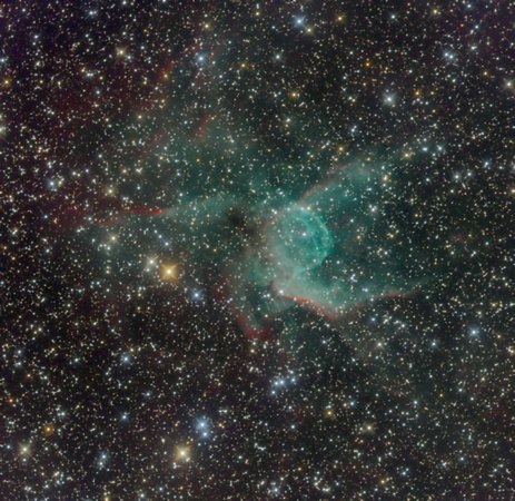 NGC-2359 Thor's Helmet Sh 2-298 ver Pix