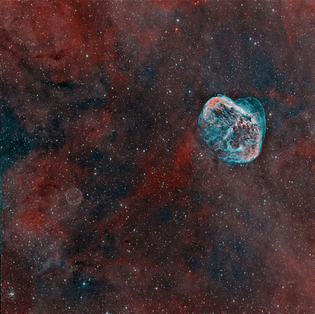 NGC 6888 PN-G75.5+1.7  Soap Bubble ver Pix