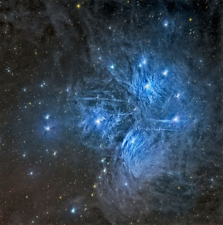 M45 Pleiades, or Seven Sisters ver pix