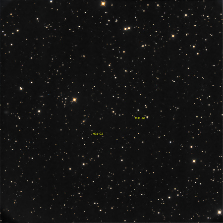 M31-G1 (Mayall II) M31-G2 (Mayall III)