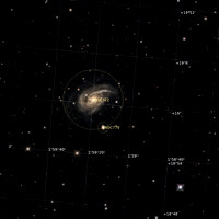 NGC 772 Arp 78 labelled NGC