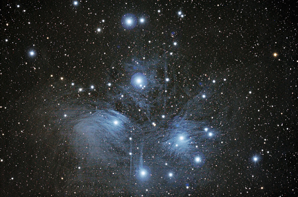 M45 Pleiades, or Seven Sisters