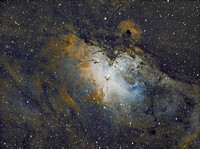M16 NGC 6611 SH 2-49 The Eagle Nebula