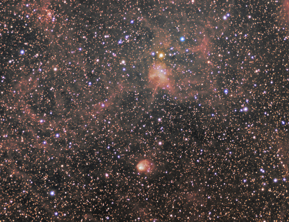 IC 417 (Spider) Sh 2-234   NGC1931 (Fly) Sh 2-237