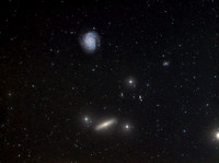 NGC 4526  NGC 4535