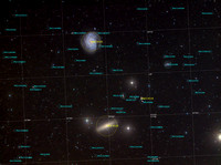 NGC 4526 NGC 4535 labelled