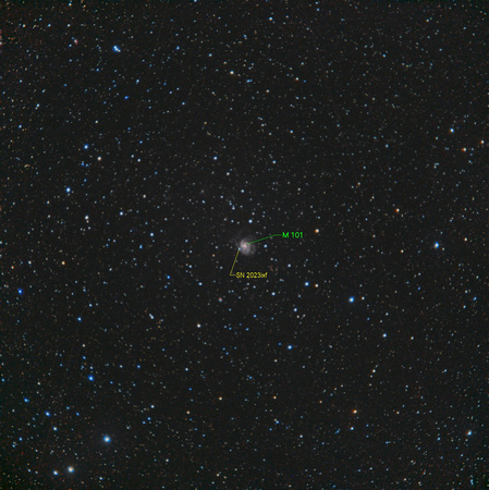M 101  SN 2023ixf 2023-05-22