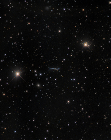 Integral Sign Galaxy  MCG 12-7-28
