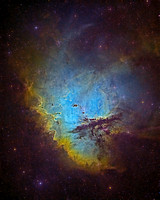 NGC 281 and PacMan Nebula
