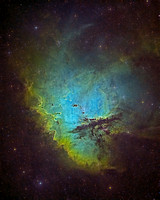 NGC 281 (star cluster) PacMan Nebula (Sh2-184)