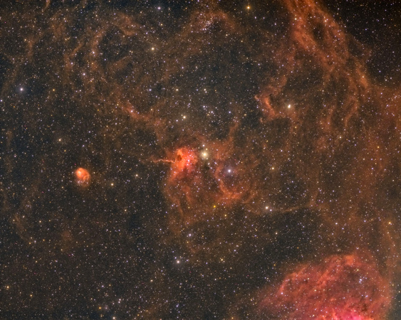 IC 417 (Spider) NGC1931 (Fly)