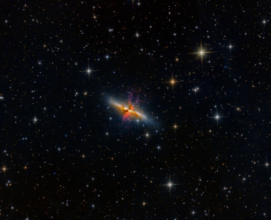 M 82, NGC 3034, Cigar Galaxy, Arp 337