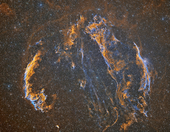 Veil Caldwell 34 NGC6992 (East) NGC6960 (West) Sh 2-103 Pix