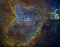 IC 1805 Sh 2-190 Heart Nebula ver Pixinsight