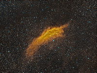 NGC 1499 Sh 2-220 California Nebula ver Pixinsight
