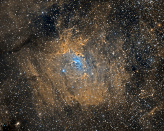 Sh2-162 Bubble Nebula, NGC 7635 Starnet ver