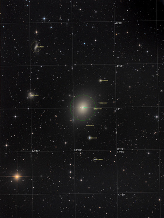 M49 NGC 4472  labelled NGC