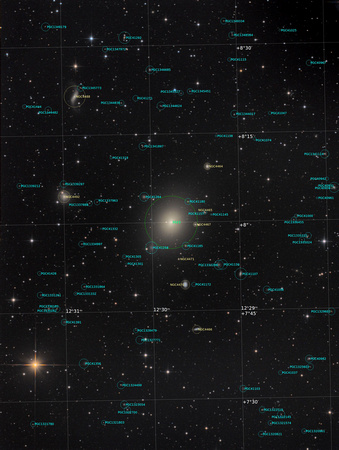 M49 NGC 4472  labelled PGC