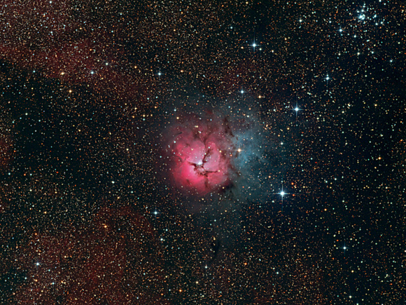 M-20 NGC 6514 Trifid Nebula Sh 2-30
