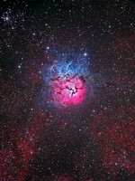 M-20 NGC 6514 Trifid Nebula Sh 2-30 ver pix