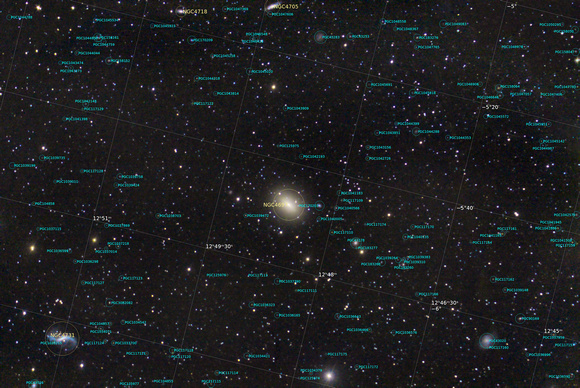 NGC 4697 Caldwell 52 PGC