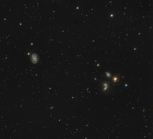 Hickson 68 and  NGC 5371