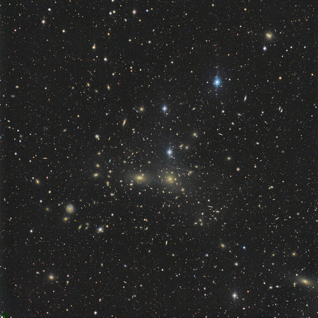 Caldwell 35 NGC 4889  NGC4884