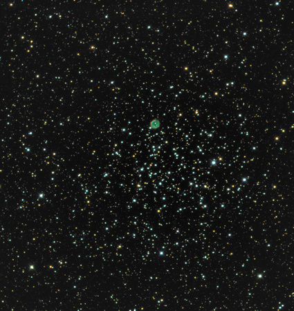 M46 NGC 2437 NGC-2438 (PN)