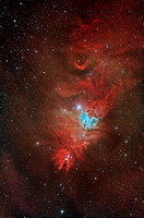 NGC 2264 Sh 2-273 Christmas Tree Cluster  Cone Nebula